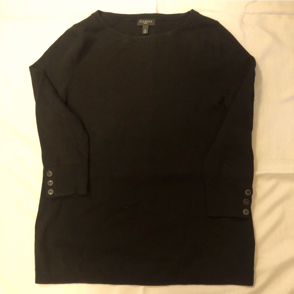 Talbots Petite Cotton Blend Sweater